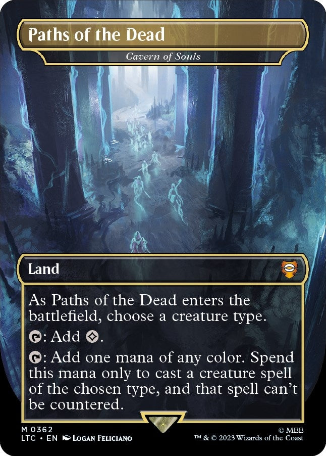 Image for Paths of the Dead - Cavern of Souls (Commander: The Lord of the Rings: Tales of Middle-earth) (362) - Magic: The Gathering