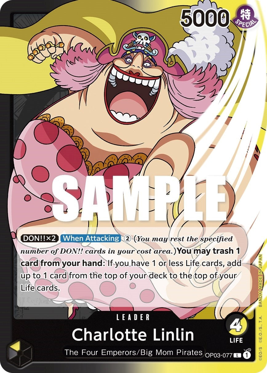 Image for Charlotte Linlin (077) (Pillars of Strength) (OP03-077) - One Piece Card Game
