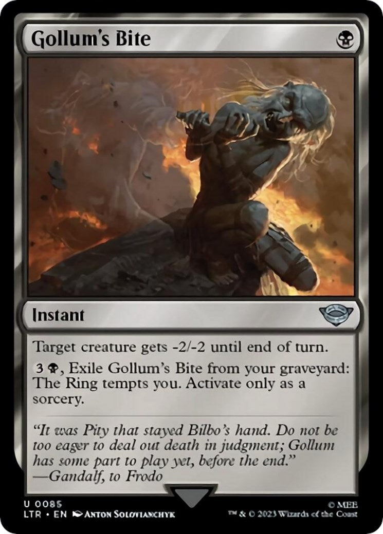 Image for Gollum's Bite (Universes Beyond: The Lord of the Rings: Tales of Middle-earth) (85) - Magic: The Gathering