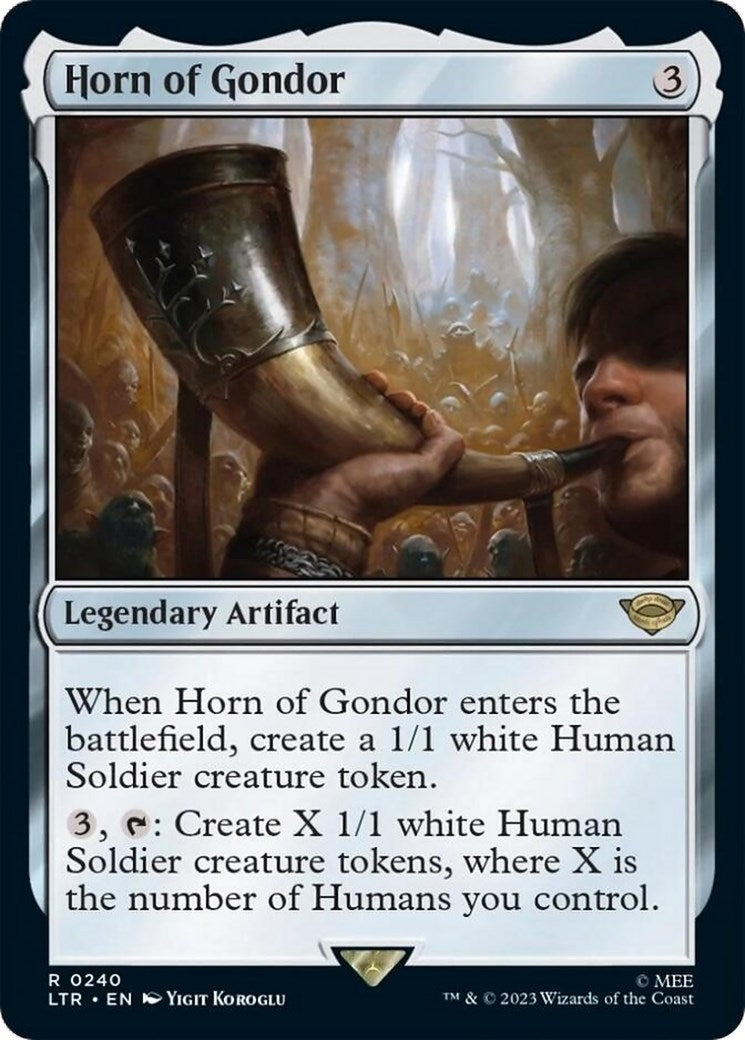 Image for Horn of Gondor (Universes Beyond: The Lord of the Rings: Tales of Middle-earth) (240) - Magic: The Gathering
