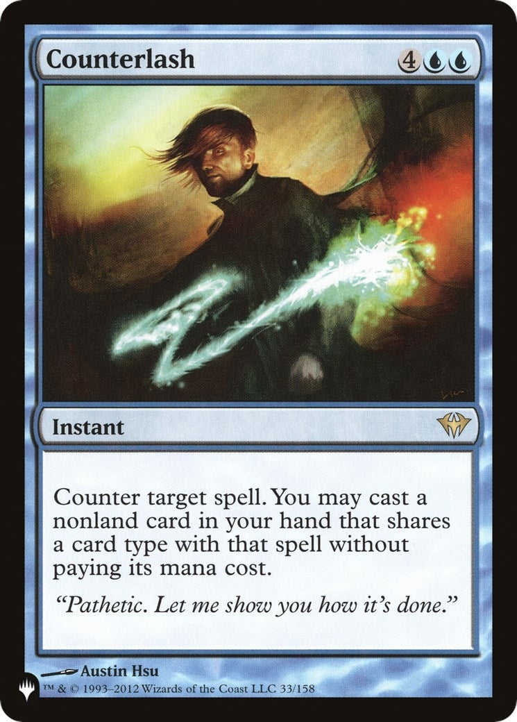 Image for Counterlash (The List Reprints) (33/158) - Magic: The Gathering