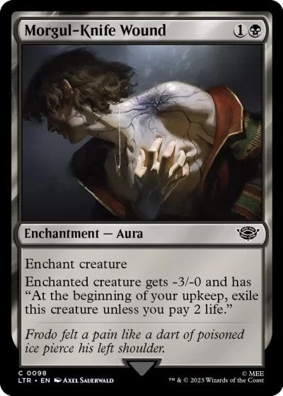 Image for Morgul-Knife Wound (Universes Beyond: The Lord of the Rings: Tales of Middle-earth) (98) - Magic: The Gathering