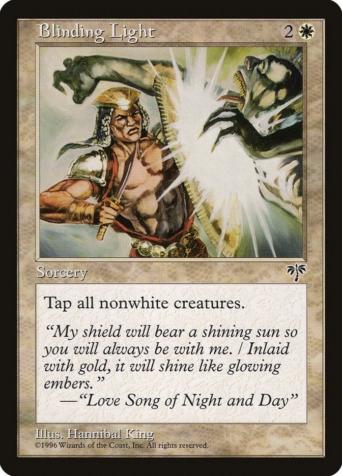 Image for Blinding Light (Mirage) - Magic: The Gathering