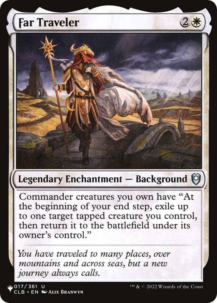 Image for Far Traveler (The List Reprints) (017/361) - Magic: The Gathering