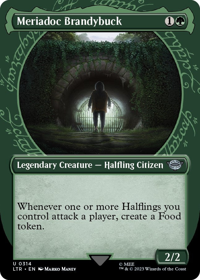Image for Meriadoc Brandybuck (Showcase) (Universes Beyond: The Lord of the Rings: Tales of Middle-earth) (314) - Magic: The Gathering