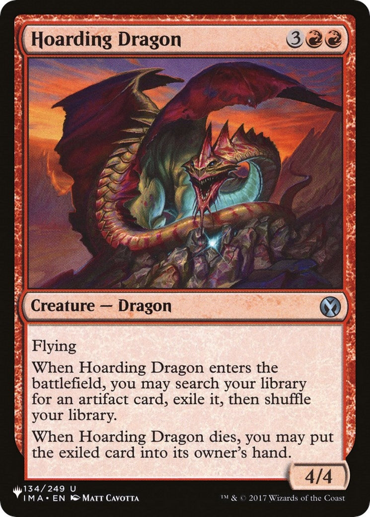 Image for Hoarding Dragon (The List Reprints) (134/249) - Magic: The Gathering