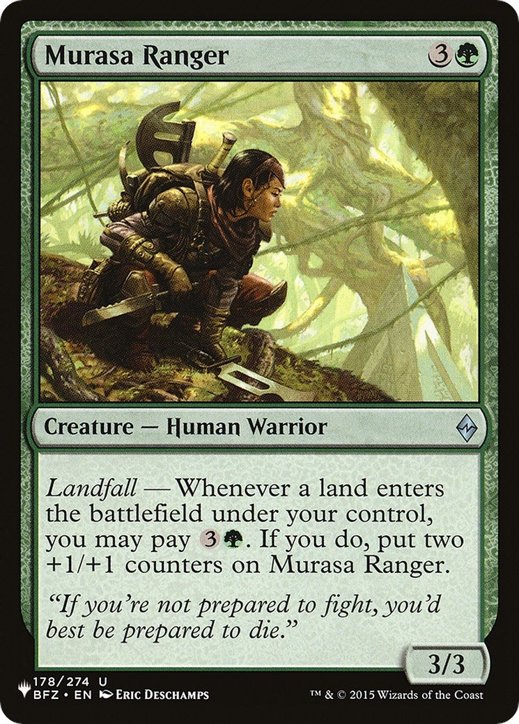 Image for Murasa Ranger (The List Reprints) (178/274) - Magic: The Gathering