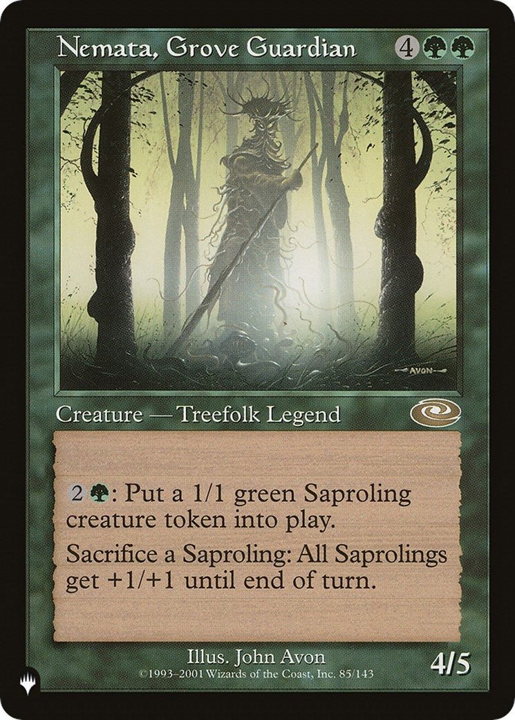Image for Nemata, Grove Guardian (The List Reprints) (85/143) - Magic: The Gathering