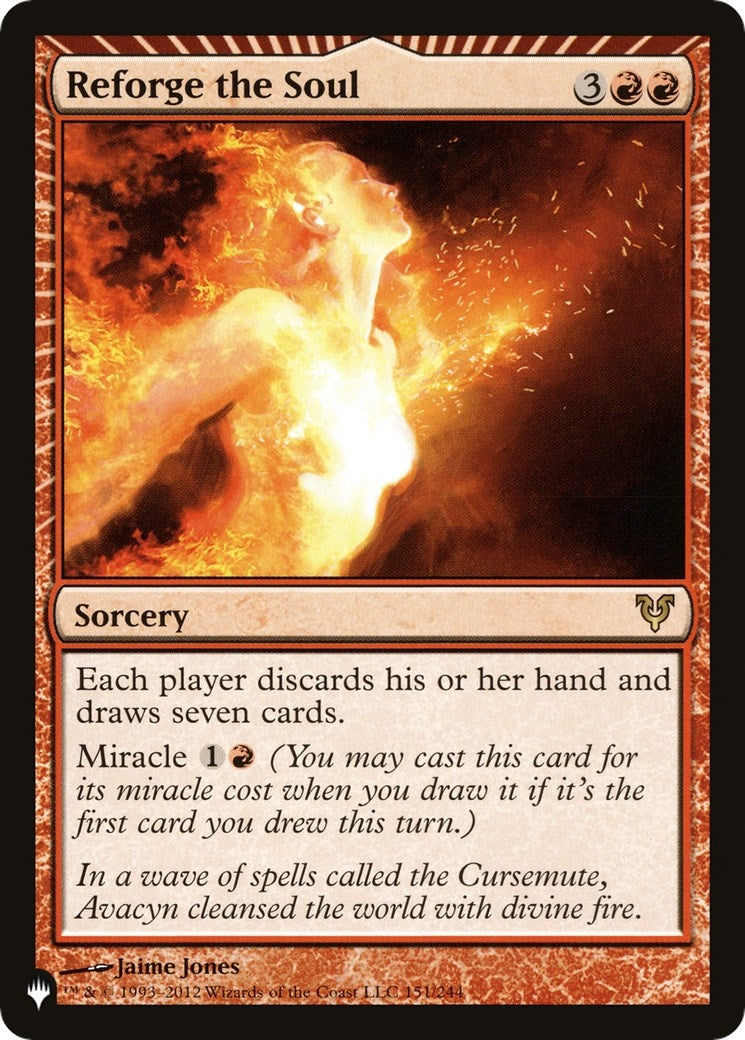 Image for Reforge the Soul (The List Reprints) (151/244) - Magic: The Gathering