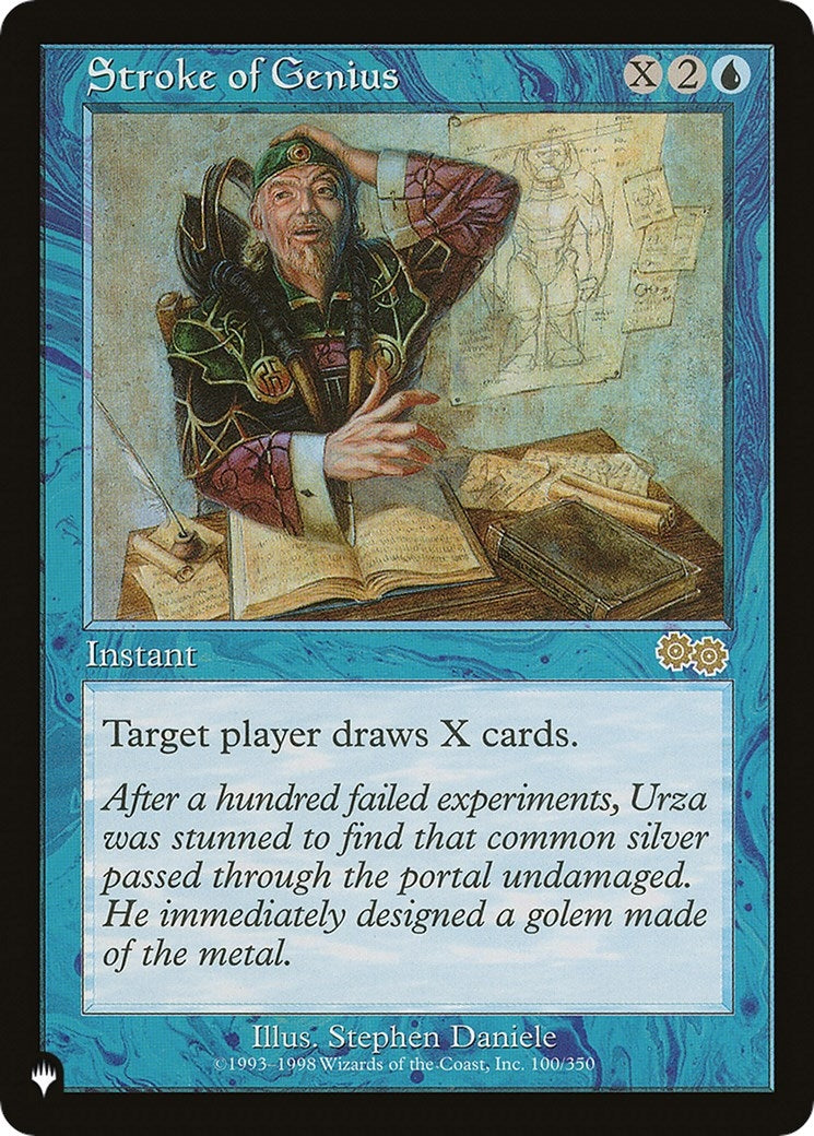 Image for Stroke of Genius (The List Reprints) (100/350) - Magic: The Gathering