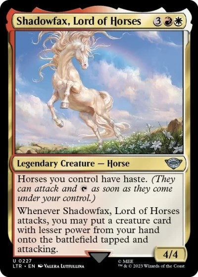 Image for Shadowfax, Lord of Horses (Universes Beyond: The Lord of the Rings: Tales of Middle-earth) (227) - Magic: The Gathering