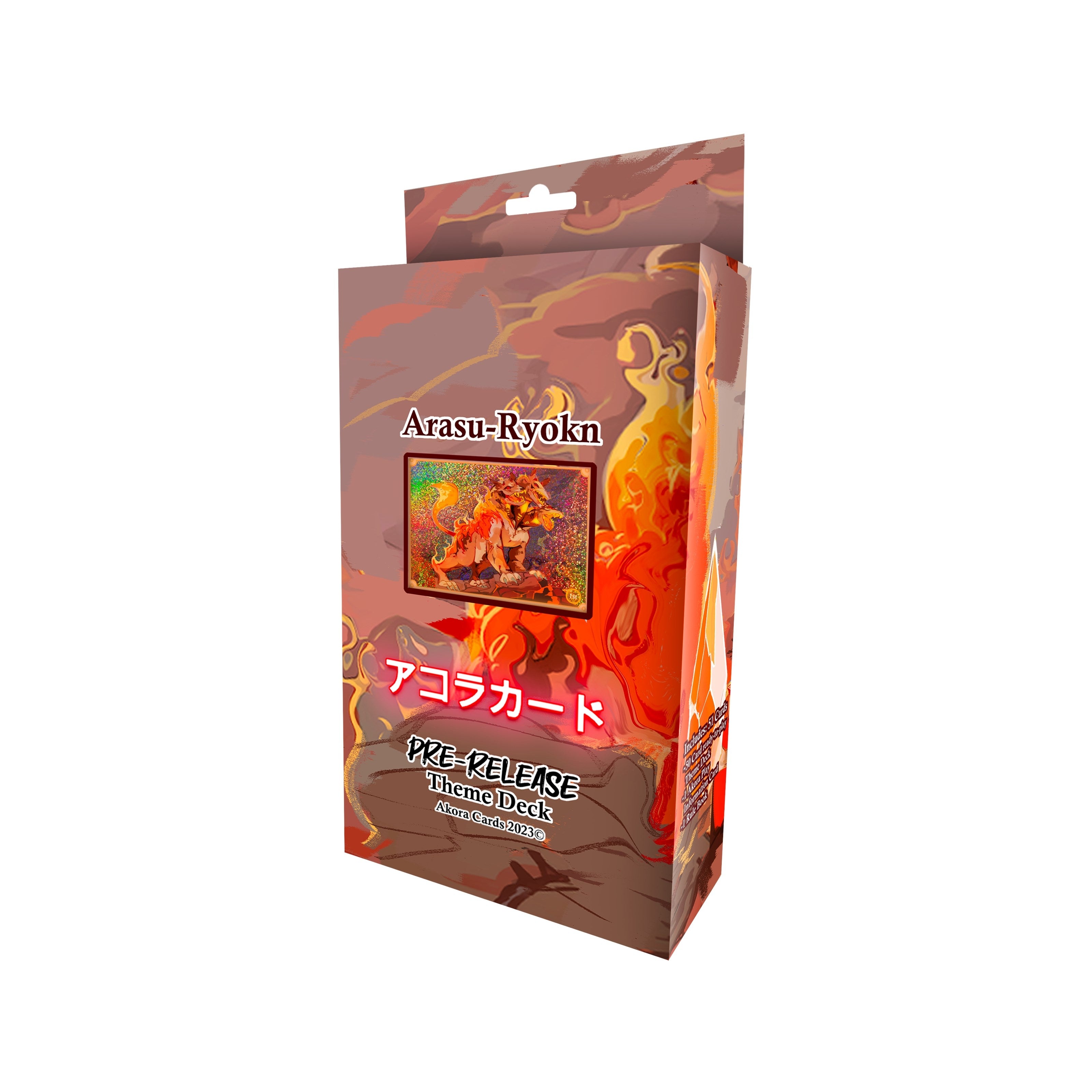 Image for Afelium Unleashed Pre-Release Theme Deck - Arasu-Ryokn - Akora TCG