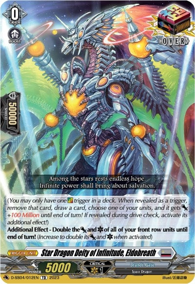 Image for Star Dragon Deity of Infinitude, Eldobreath (D-SS04: Stride Deckset - Messiah) (D-SS04/012EN) - Cardfight Vanguard