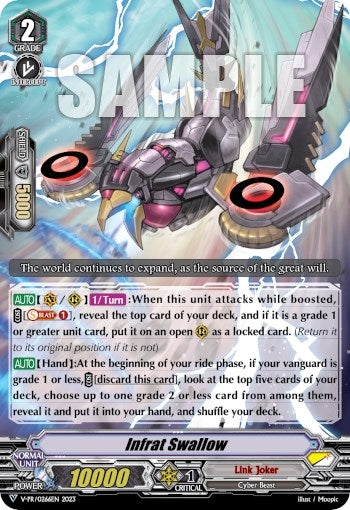 Image for Infrat Swallow (V Promo Cards) (V-PR/0266EN) - Cardfight Vanguard
