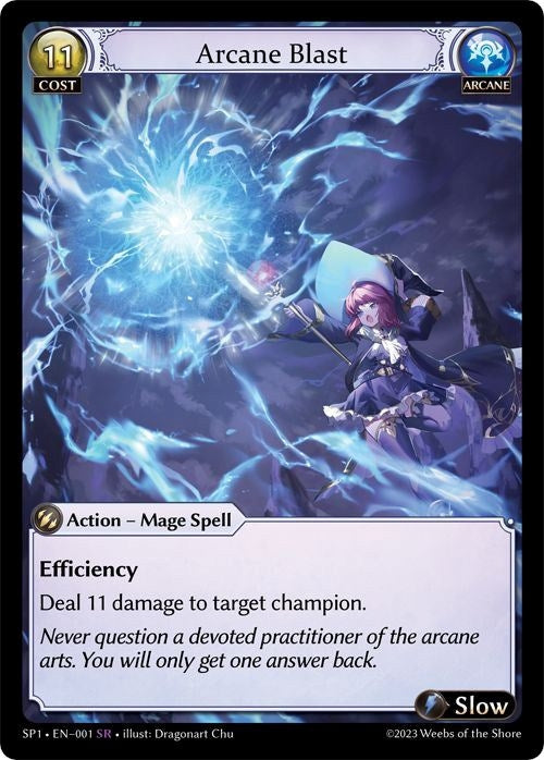 Image for Arcane Blast (Supporter Pack 1) (001) - Grand Archive TCG