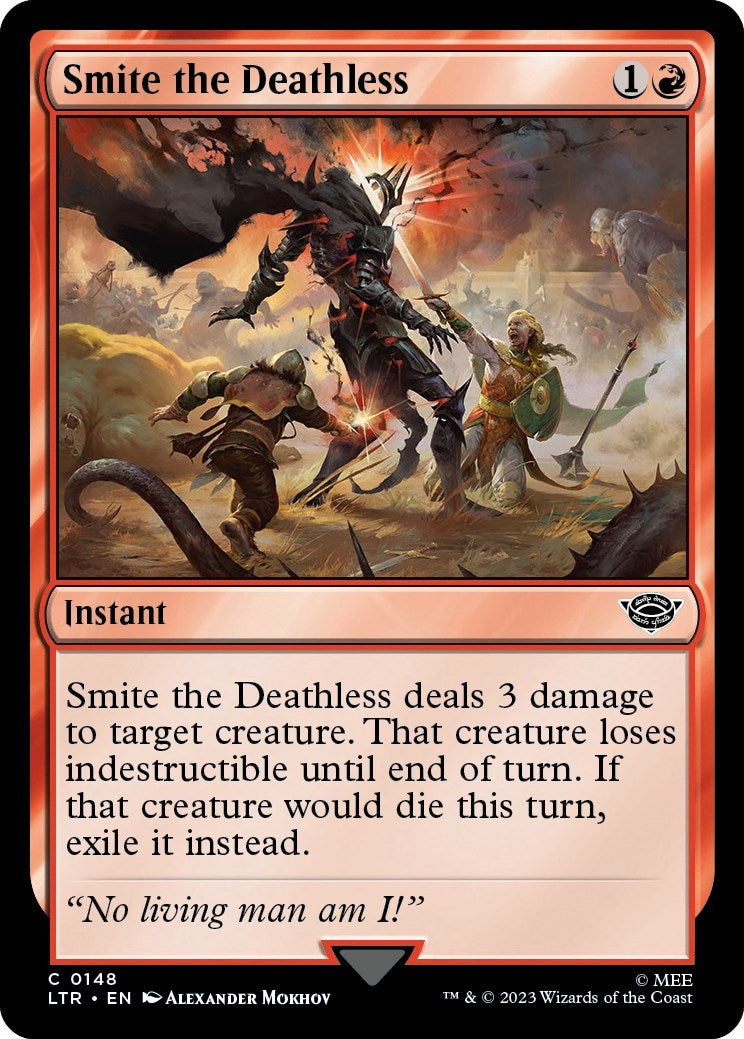 Image for Smite the Deathless (Universes Beyond: The Lord of the Rings: Tales of Middle-earth) (148) - Magic: The Gathering