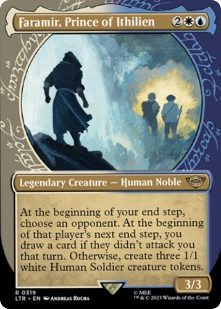 Image for Faramir, Prince of Ithilien (Showcase) (Universes Beyond: The Lord of the Rings: Tales of Middle-earth) (319) - Magic: The Gathering