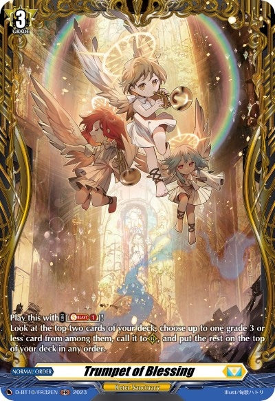 Image for Trumpet of Blessing (FR) (D-BT10: Dragon Masquerade) (D-BT10/FR32EN) - Cardfight Vanguard