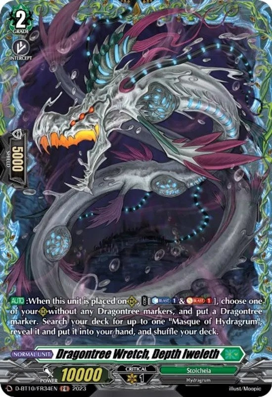 Image for Dragontree Wretch, Depth Iweleth (FR) (D-BT10: Dragon Masquerade) (D-BT10/FR34EN) - Cardfight Vanguard