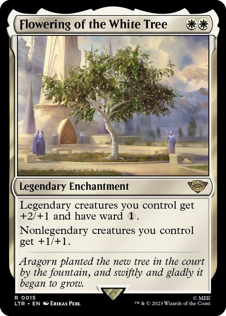 Image for Flowering of the White Tree (Universes Beyond: The Lord of the Rings: Tales of Middle-earth) (15) - Magic: The Gathering