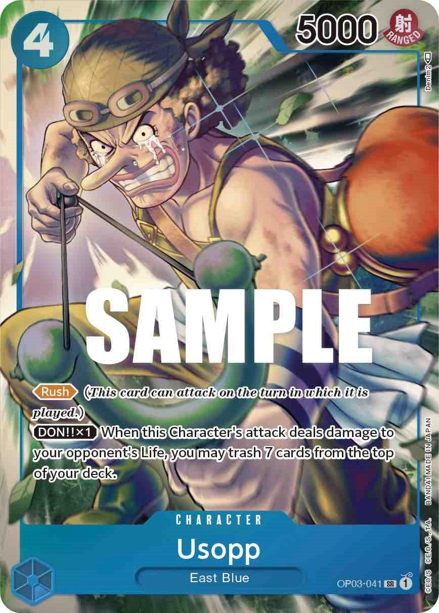 Image for Usopp (Alternate Art) (Pillars of Strength) (OP03-041) - One Piece Card Game