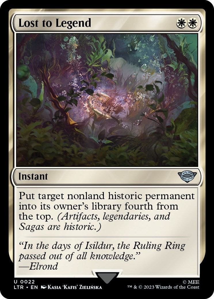 Image for Lost to Legend (Universes Beyond: The Lord of the Rings: Tales of Middle-earth) (22) - Magic: The Gathering