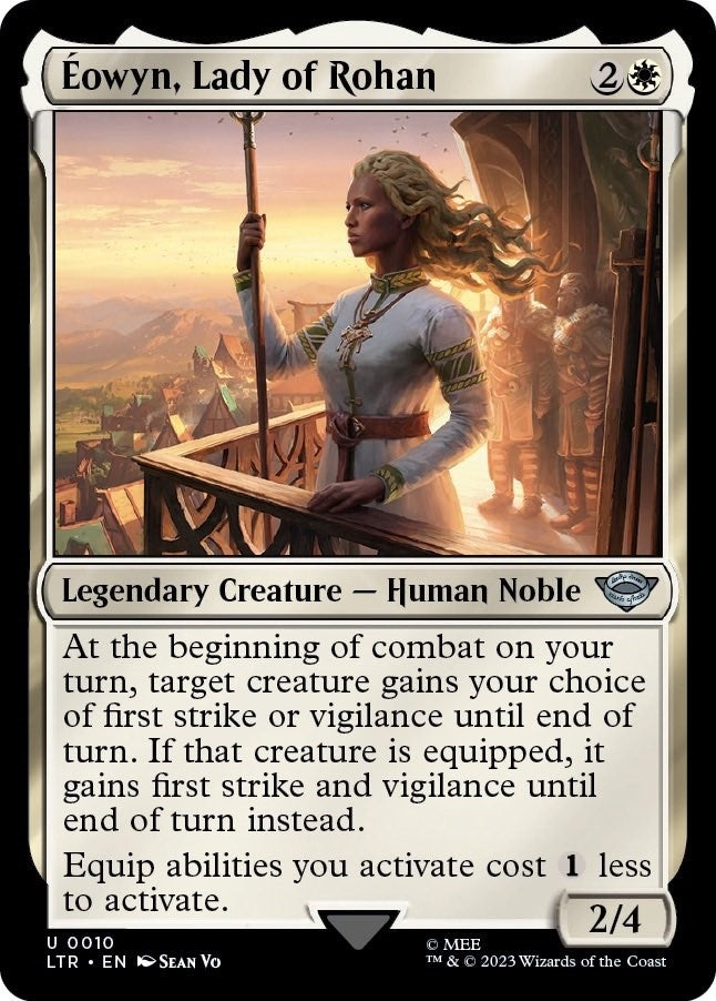Image for Eowyn, Lady of Rohan (Universes Beyond: The Lord of the Rings: Tales of Middle-earth) (10) - Magic: The Gathering