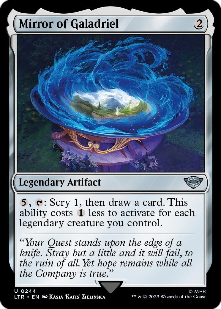 Image for Mirror of Galadriel (Universes Beyond: The Lord of the Rings: Tales of Middle-earth) (244) - Magic: The Gathering