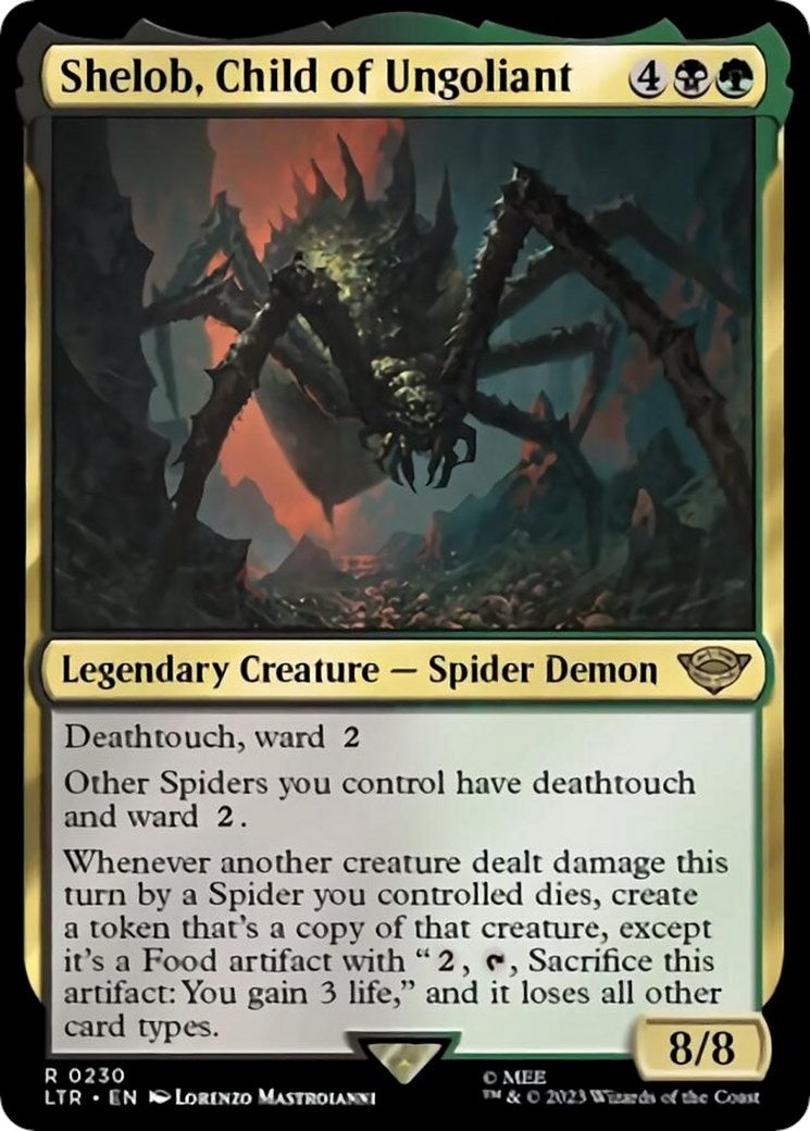 Image for Shelob, Child of Ungoliant (Universes Beyond: The Lord of the Rings: Tales of Middle-earth) (230) - Magic: The Gathering