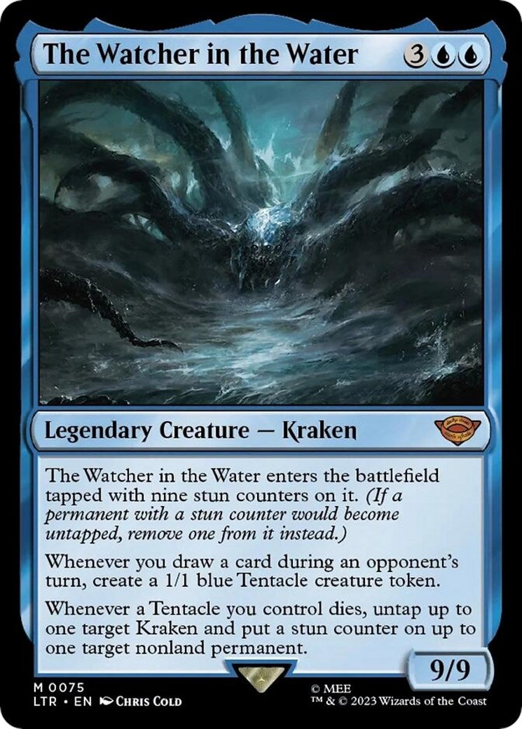 Image for The Watcher in the Water (Universes Beyond: The Lord of the Rings: Tales of Middle-earth) (75) - Magic: The Gathering