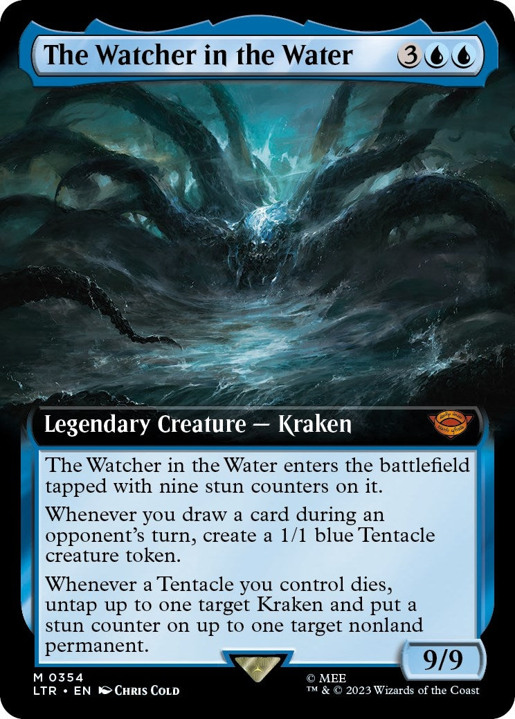 Image for The Watcher in the Water (Extended Art) (Universes Beyond: The Lord of the Rings: Tales of Middle-earth) (354) - Magic: The Gathering