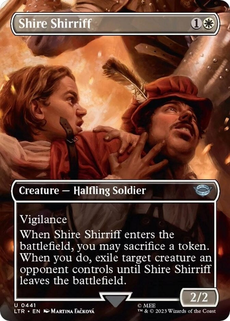 Image for Shire Shirriff (Borderless) (Universes Beyond: The Lord of the Rings: Tales of Middle-earth) (441) - Magic: The Gathering