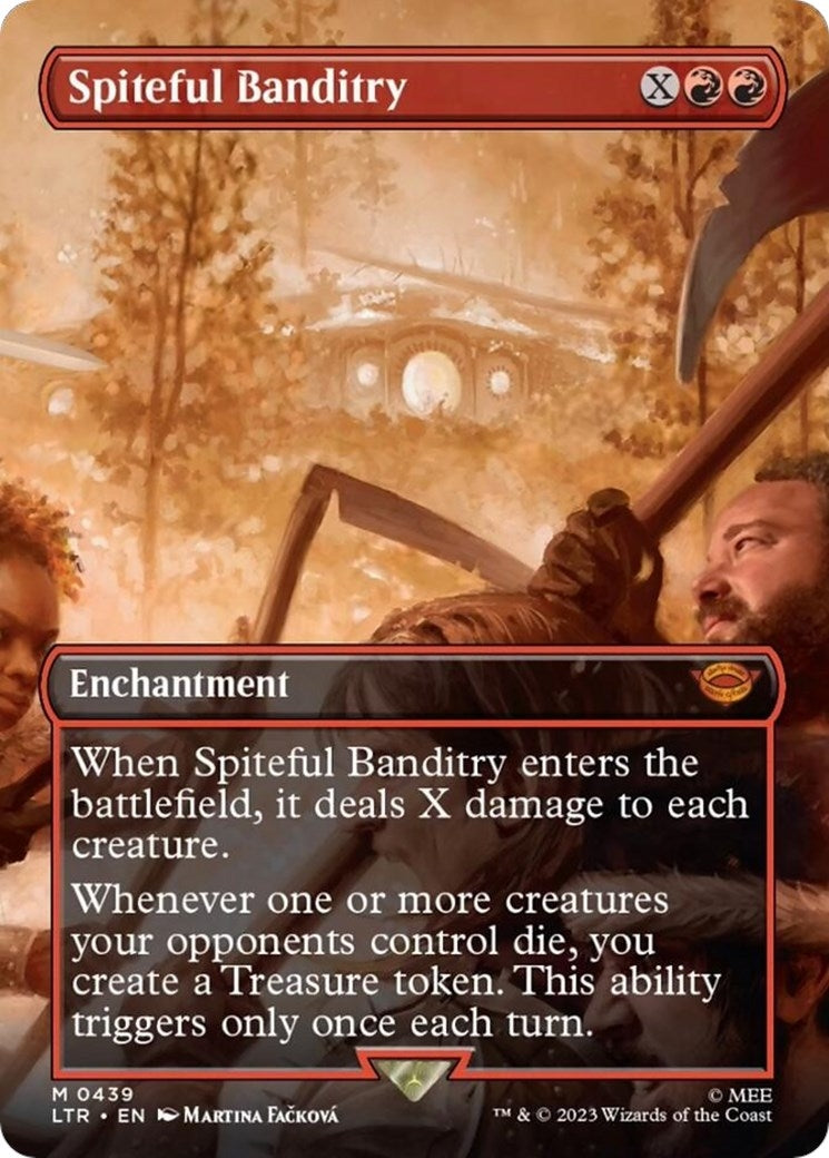 Image for Spiteful Banditry (Borderless) (Universes Beyond: The Lord of the Rings: Tales of Middle-earth) (439) - Magic: The Gathering