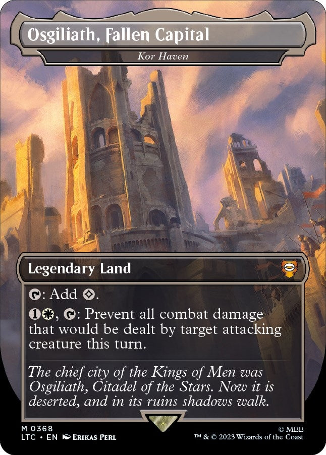 Image for Osgiliath, Fallen Capital - Kor Haven (Commander: The Lord of the Rings: Tales of Middle-earth) (368) - Magic: The Gathering