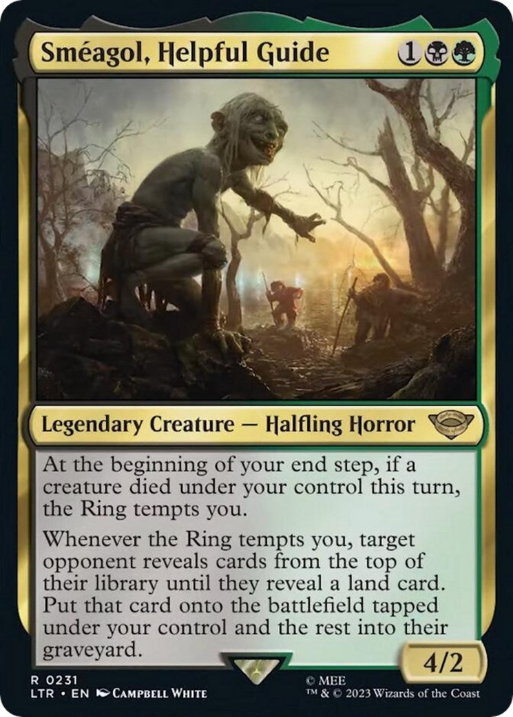 Image for Smeagol, Helpful Guide (Universes Beyond: The Lord of the Rings: Tales of Middle-earth) (231) - Magic: The Gathering