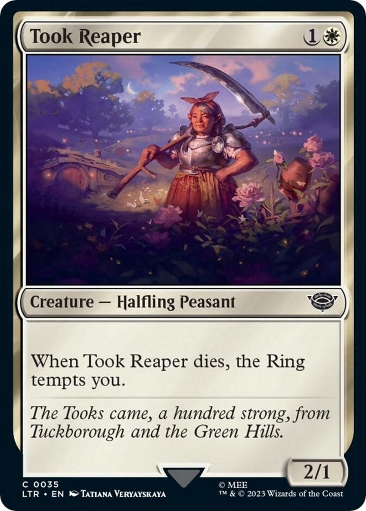 Image for Took Reaper (Universes Beyond: The Lord of the Rings: Tales of Middle-earth) (35) - Magic: The Gathering