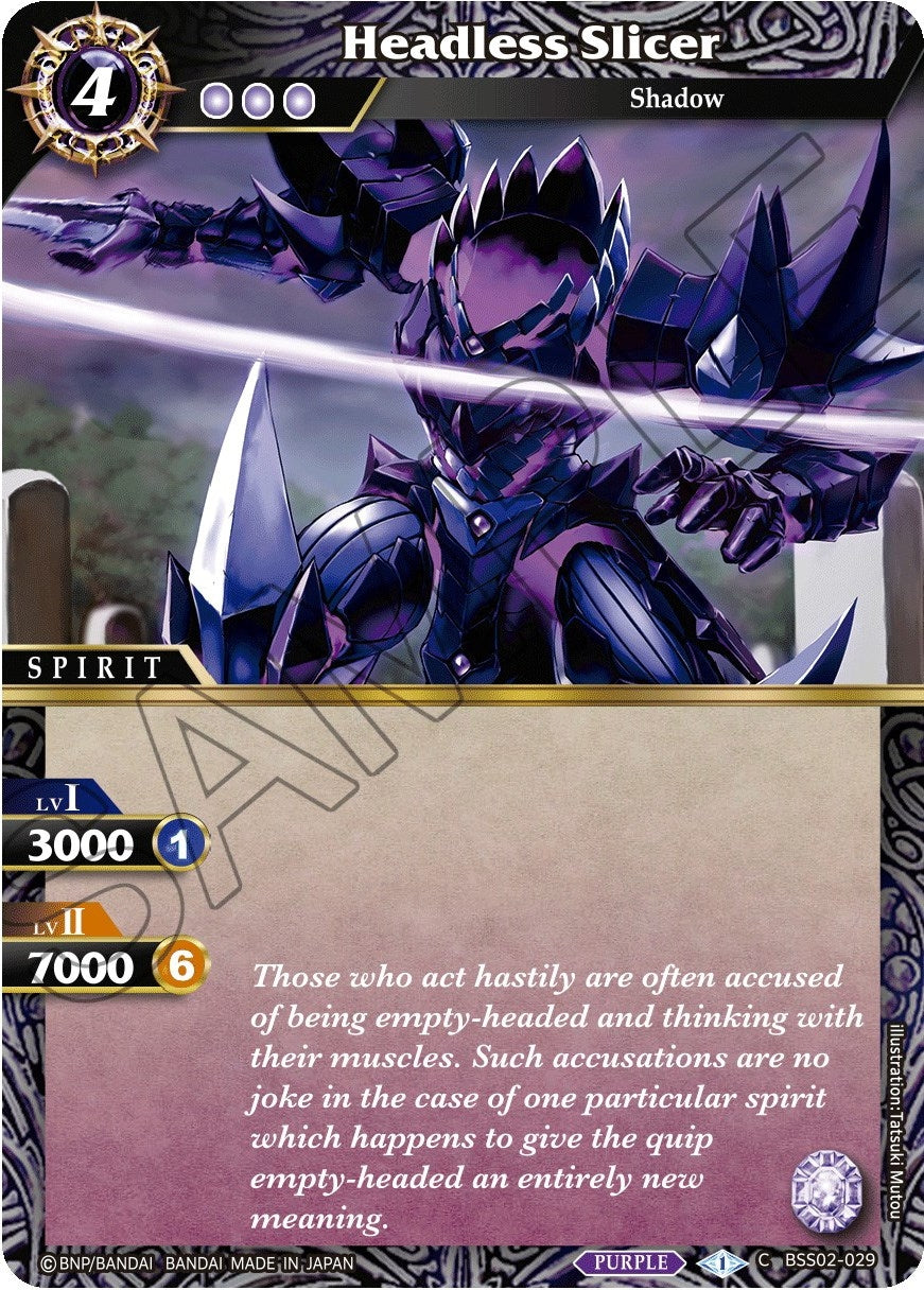 Image for Headless Slicer (False Gods) (BSS02-029) - Battle Spirits Saga