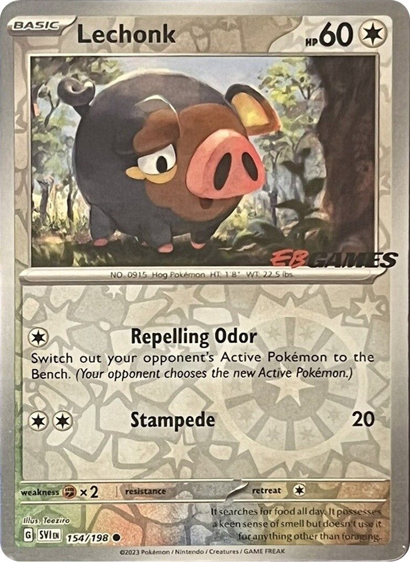Image for Lechonk - 154/198 (EB Games Promo) (Miscellaneous Cards & Products) (154/198) - Pokemon