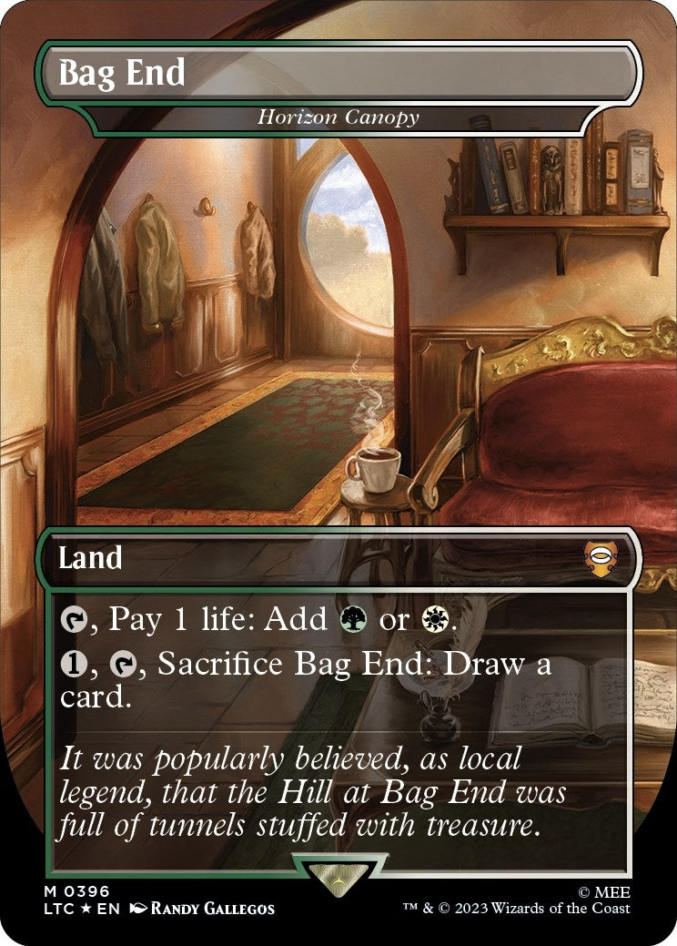 Image for Bag End - Horizon Canopy (Surge Foil) (Commander: The Lord of the Rings: Tales of Middle-earth) (396) - Magic: The Gathering