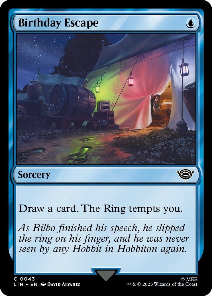Image for Birthday Escape (Universes Beyond: The Lord of the Rings: Tales of Middle-earth) (43) - Magic: The Gathering