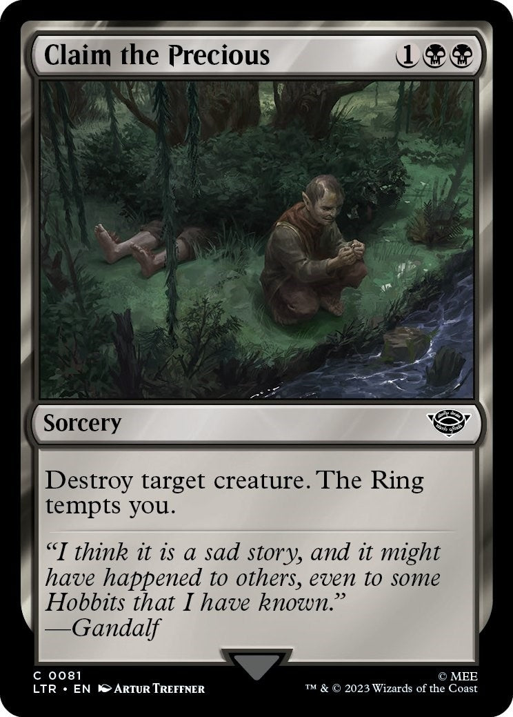 Image for Claim the Precious (Universes Beyond: The Lord of the Rings: Tales of Middle-earth) (81) - Magic: The Gathering