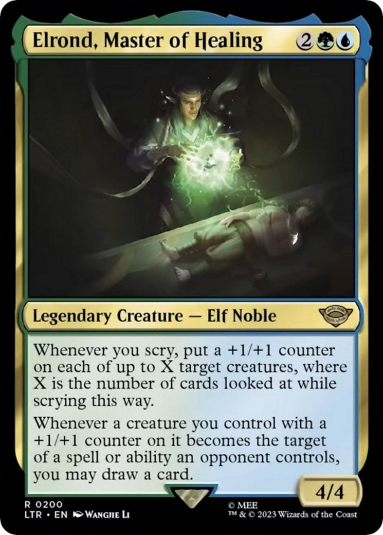 Image for Elrond, Master of Healing (Universes Beyond: The Lord of the Rings: Tales of Middle-earth) (200) - Magic: The Gathering