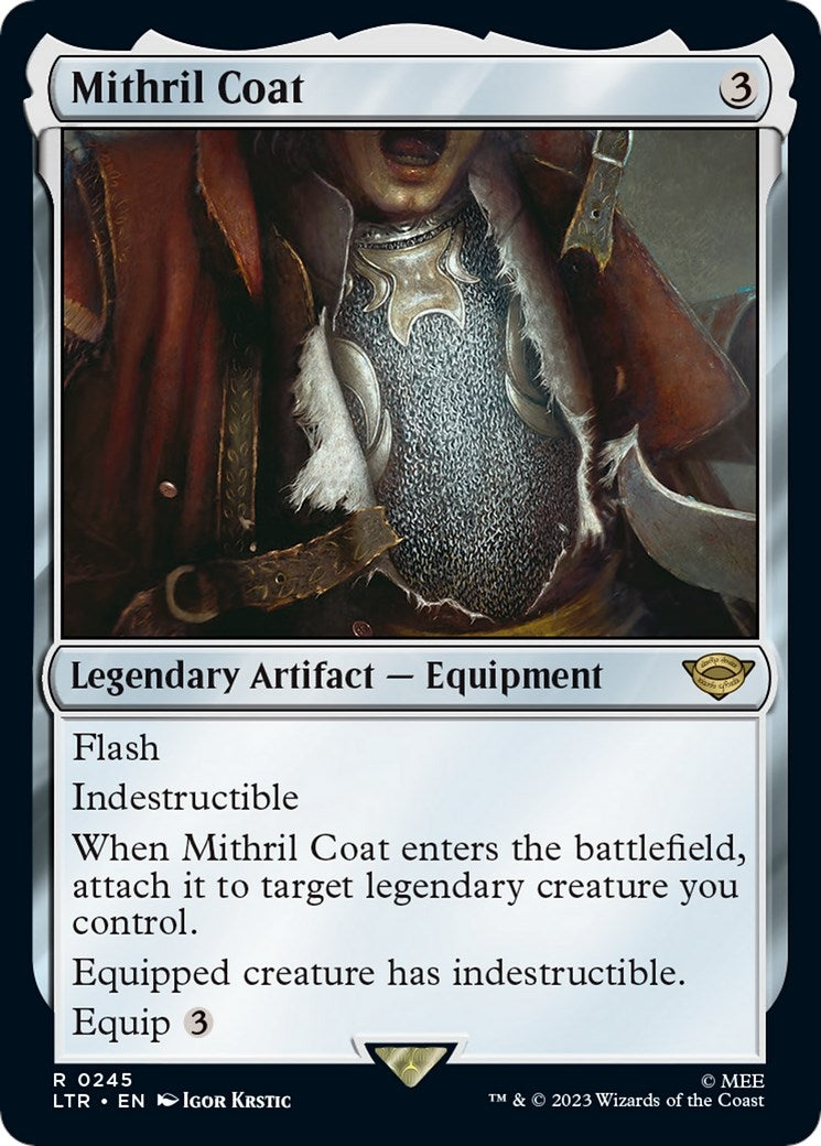 Image for Mithril Coat (Universes Beyond: The Lord of the Rings: Tales of Middle-earth) (245) - Magic: The Gathering