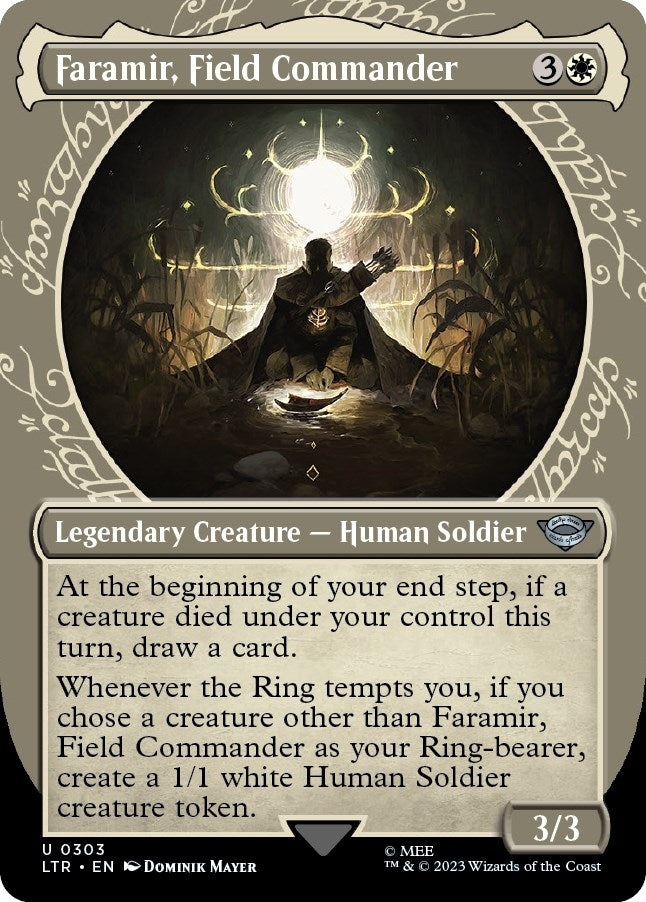 Image for Faramir, Field Commander (Showcase) (Universes Beyond: The Lord of the Rings: Tales of Middle-earth) (303) - Magic: The Gathering