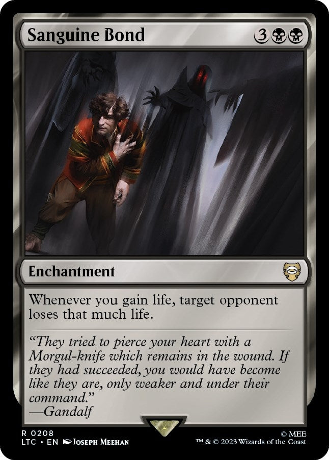 Image for Sanguine Bond (Commander: The Lord of the Rings: Tales of Middle-earth) (208) - Magic: The Gathering