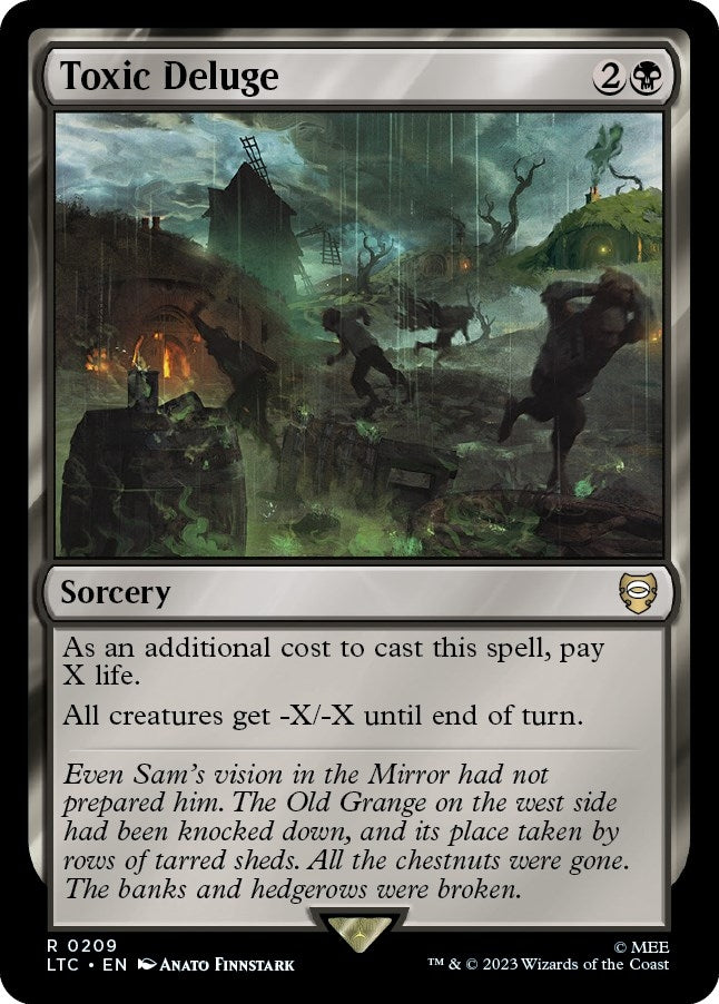 Image for Toxic Deluge (Commander: The Lord of the Rings: Tales of Middle-earth) (209) - Magic: The Gathering