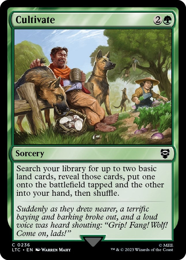 Image for Cultivate (Commander: The Lord of the Rings: Tales of Middle-earth) (236) - Magic: The Gathering