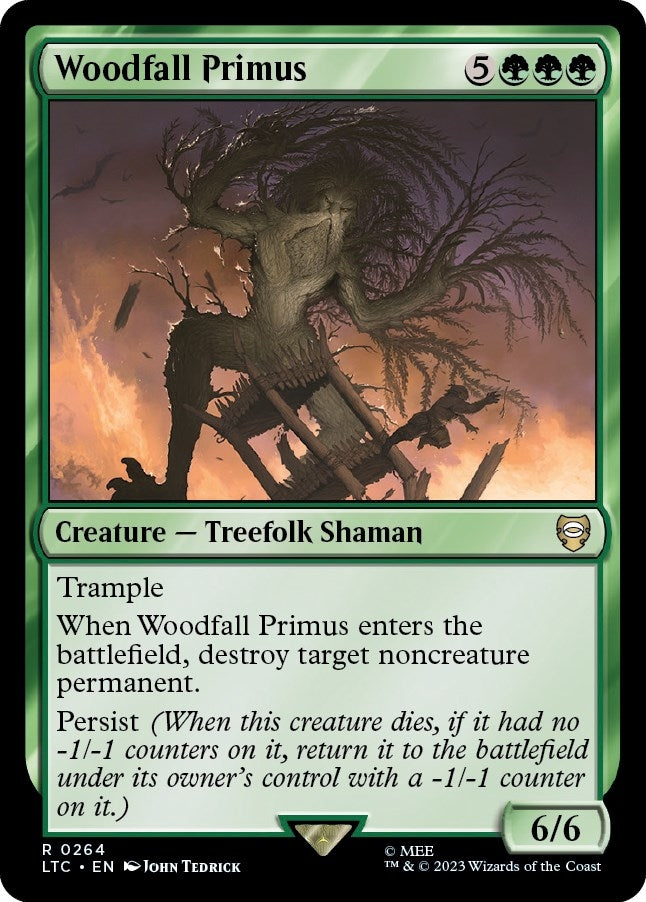 Image for Woodfall Primus (Commander: The Lord of the Rings: Tales of Middle-earth) (264) - Magic: The Gathering
