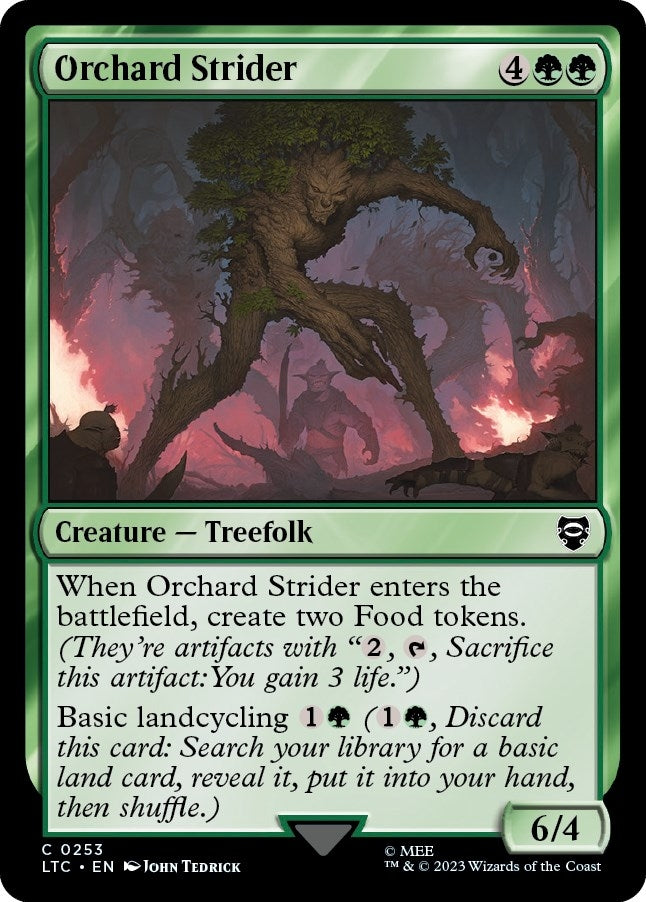 Image for Orchard Strider (Commander: The Lord of the Rings: Tales of Middle-earth) (253) - Magic: The Gathering