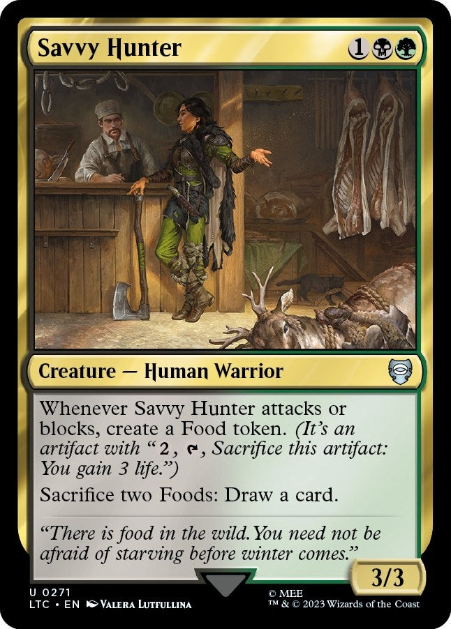 Image for Savvy Hunter (Commander: The Lord of the Rings: Tales of Middle-earth) (271) - Magic: The Gathering
